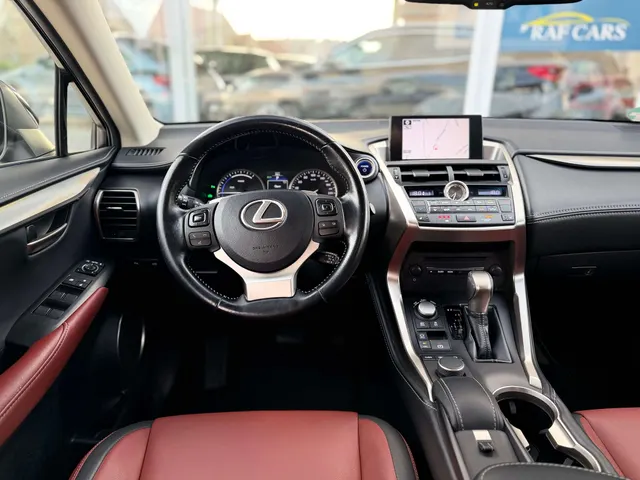 Lexus NX 300h 2017 on the forecourt of the Raf Cars showroom in Ninove-Outer, photo 22