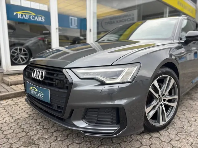 Audi A6 2021 vor dem Showroom von Raf Cars in Ninove-Outer, Foto 13