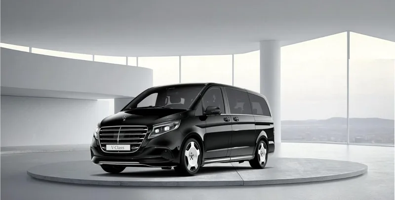 Mercedes-Benz V-Klasse VIP-uitvoering, vooraanzicht