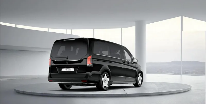 Mercedes-Benz V-Klasse VIP-uitvoering, achteraanzicht