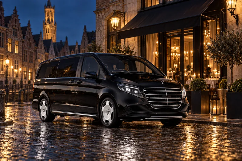 Mercedes-Benz V-Klasse VIP-uitvoering: een avond uit