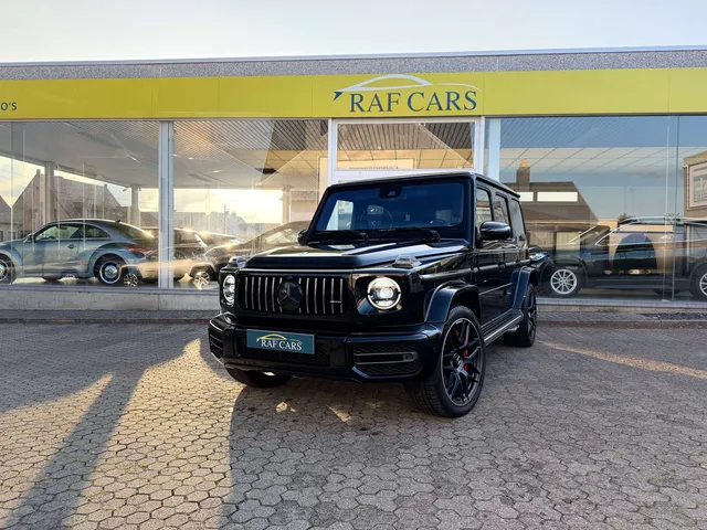 Mercedes-Benz G 63 AMG 2020, verkocht door Raf Cars, voor de showroom in Ninove-Outer